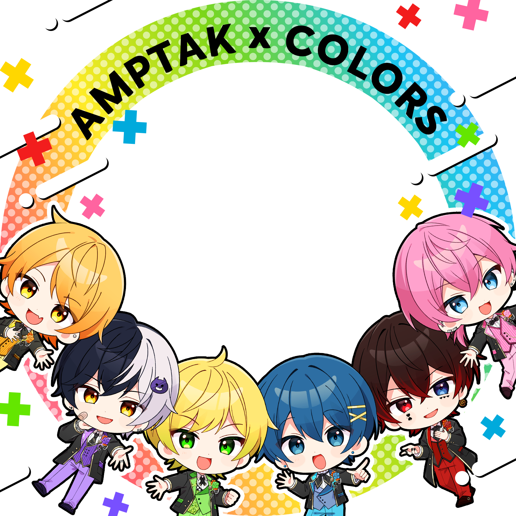 レインボーアイコンリング！